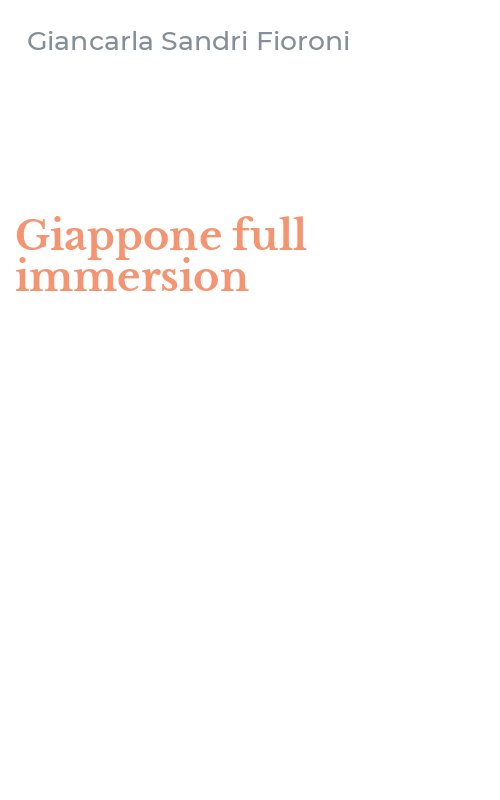 Giappone full immersion