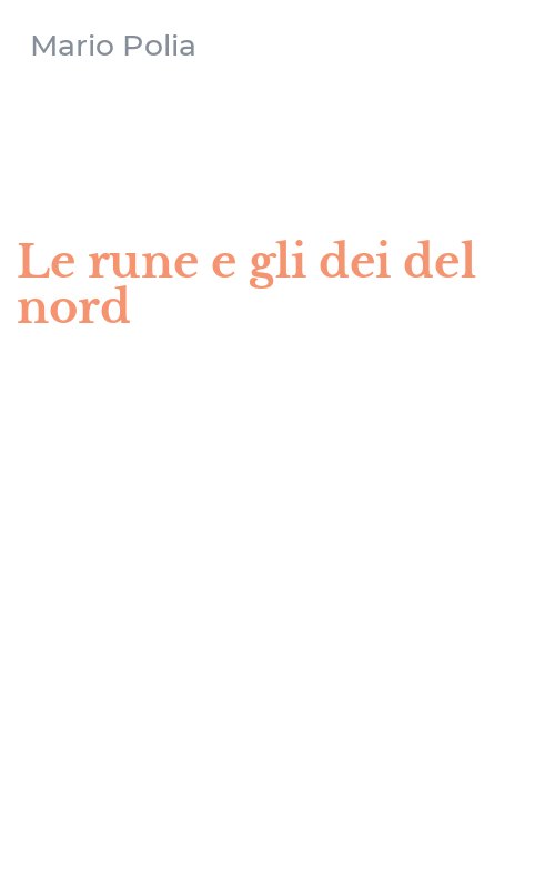 Le rune e gli dei del nord