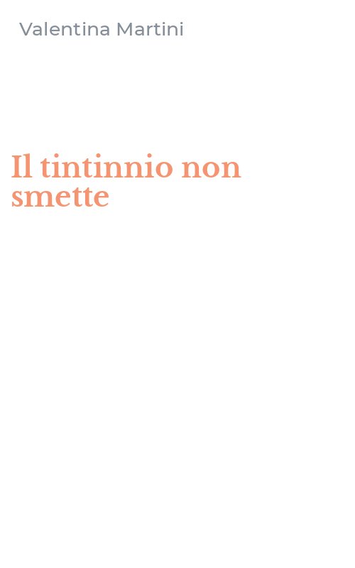 Il tintinnio non smette