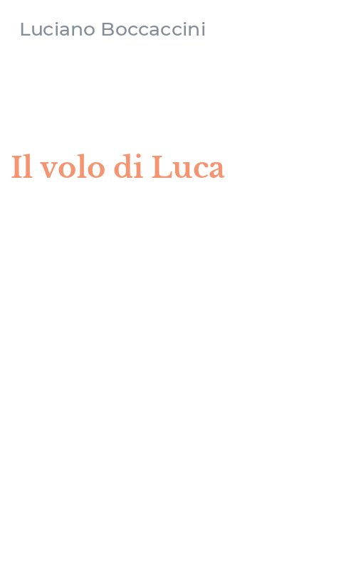 Il volo di Luca