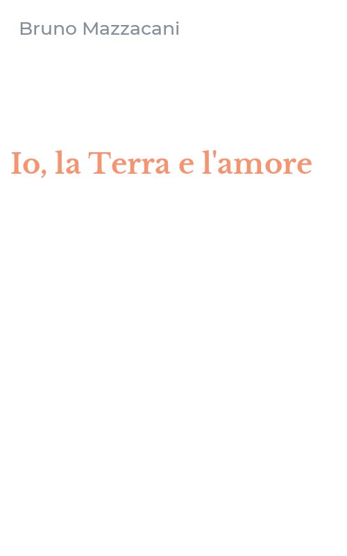 Io, la Terra e l'amore