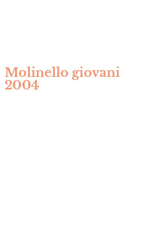 Molinello giovani 2004