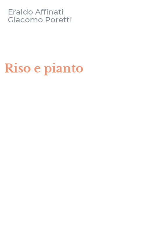 Riso e pianto