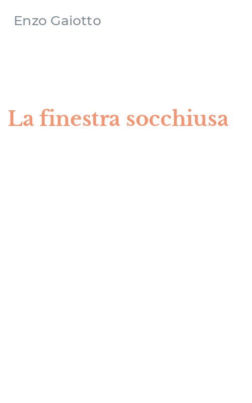 La finestra socchiusa