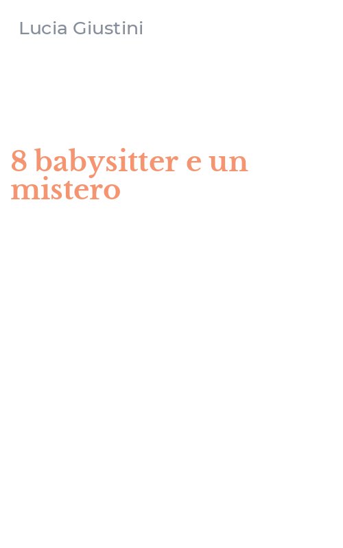 8 babysitter e un mistero