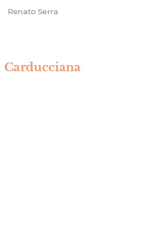 Carducciana