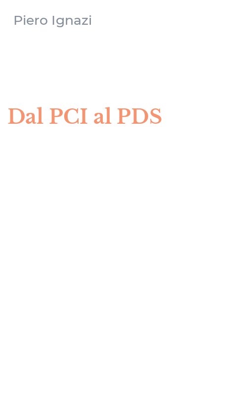 Dal PCI al PDS