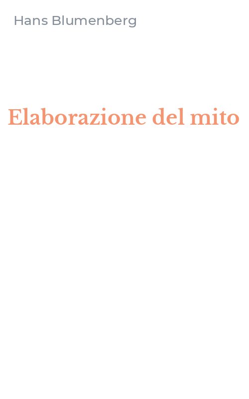Elaborazione del mito