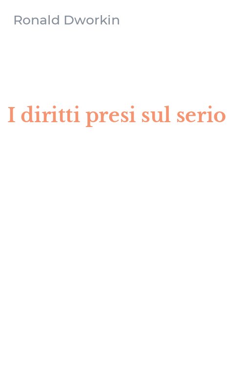 I diritti presi sul serio
