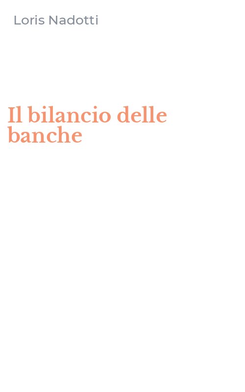 Il bilancio delle banche
