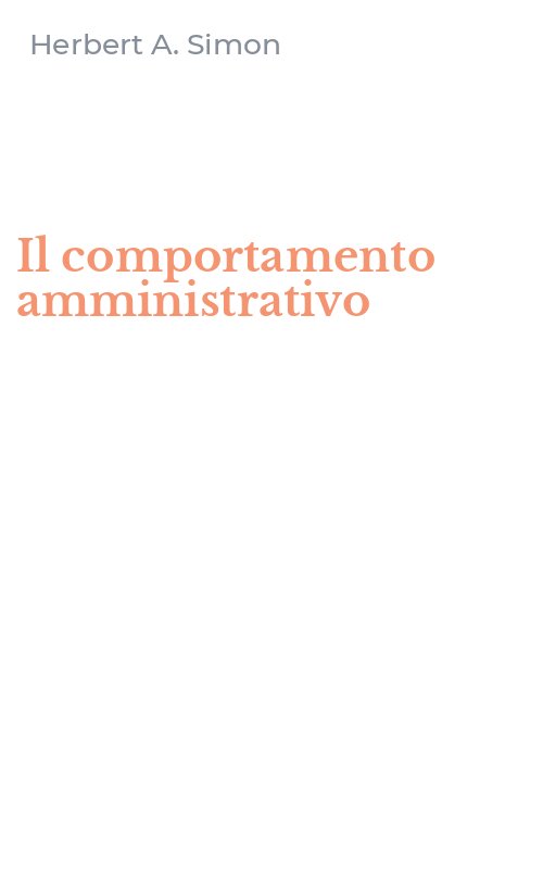 Il comportamento amministrativo