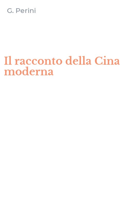 Il racconto della Cina moderna