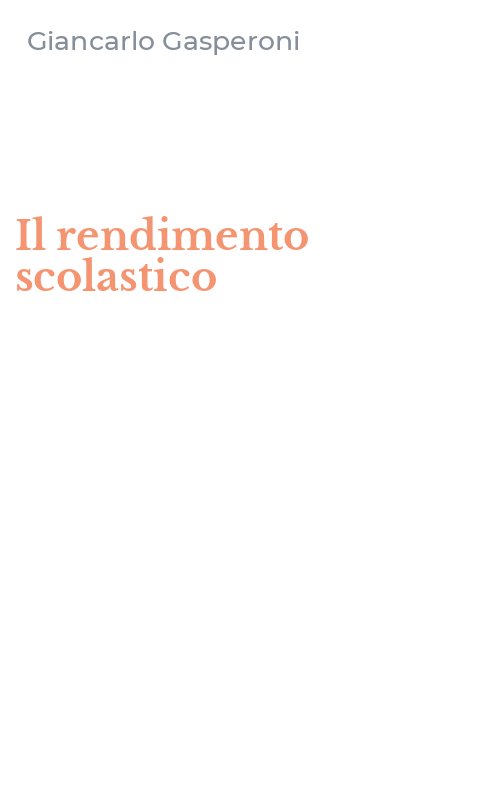 Il rendimento scolastico