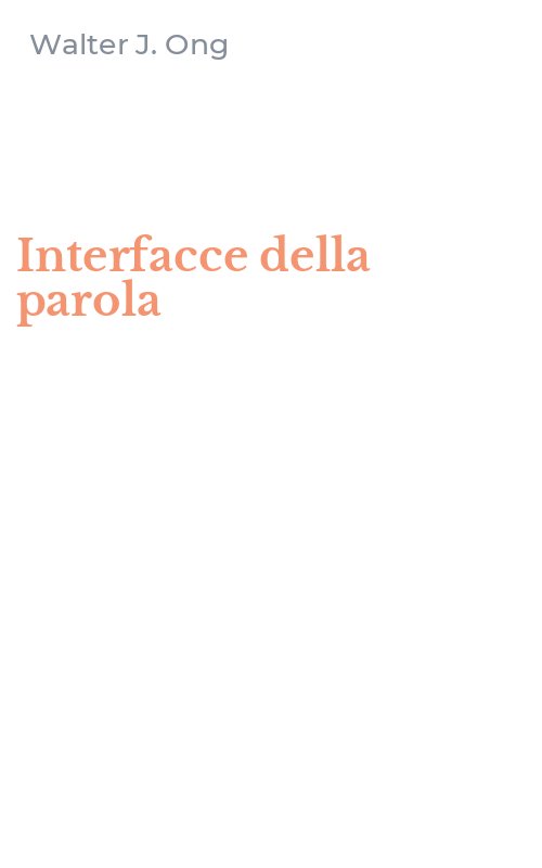 Interfacce della parola
