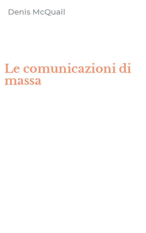 Le comunicazioni di massa