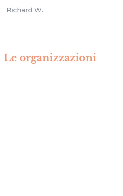 Le organizzazioni
