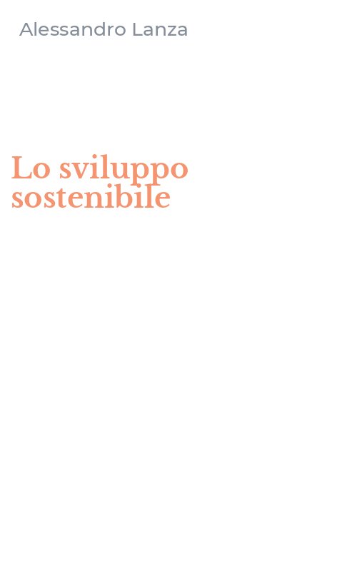 Lo sviluppo sostenibile