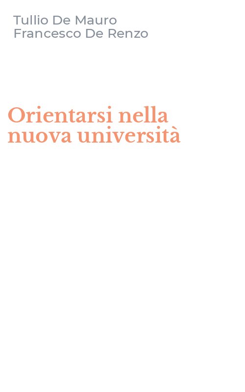 Orientarsi nella nuova università