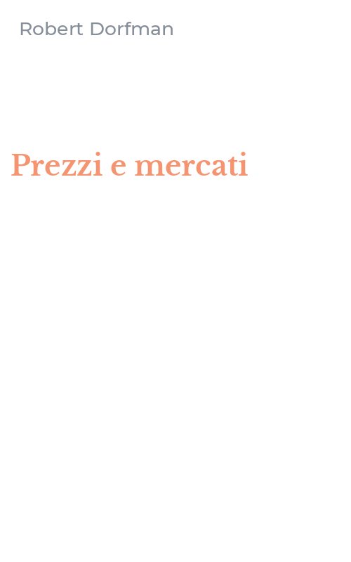 Prezzi e mercati