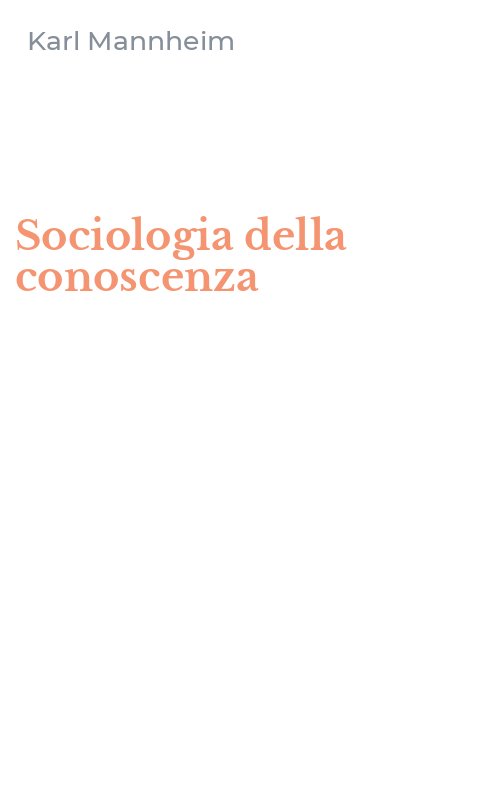 Sociologia della conoscenza