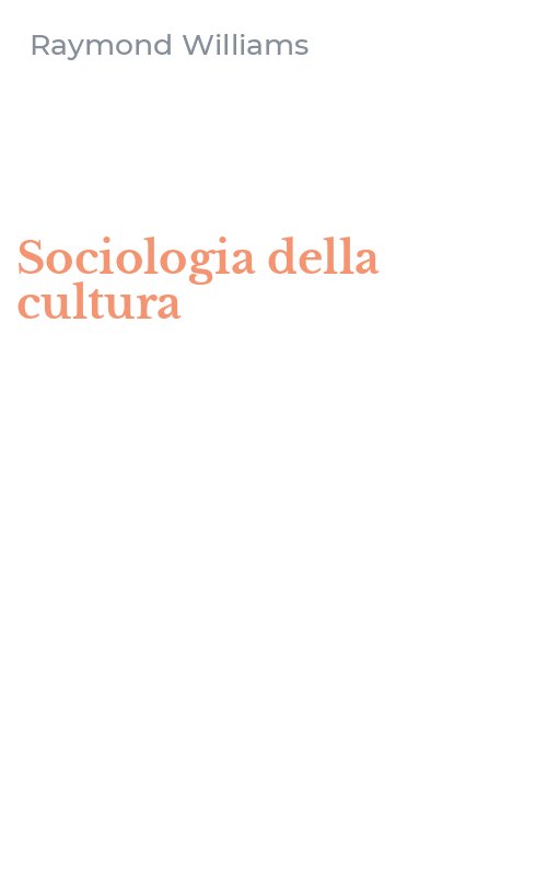 Sociologia della cultura