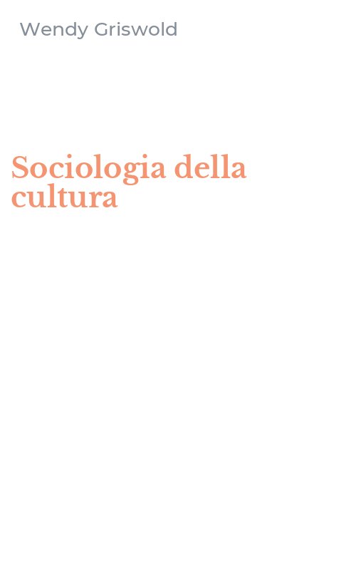 Sociologia della cultura