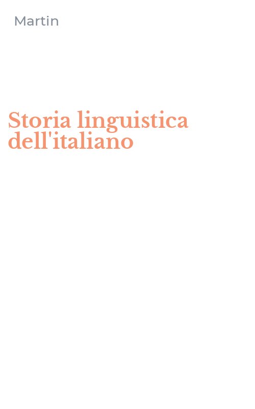 Storia linguistica dell'italiano