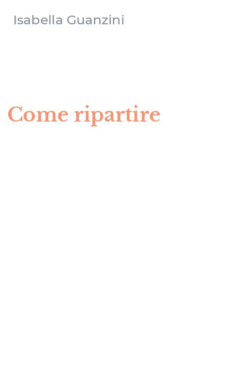 Come ripartire