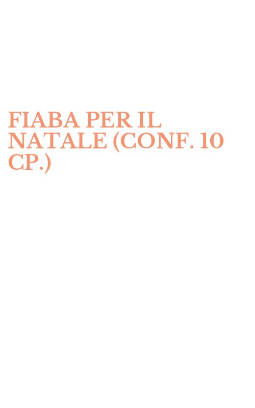 FIABA PER IL NATALE (CONF. 10 CP.)