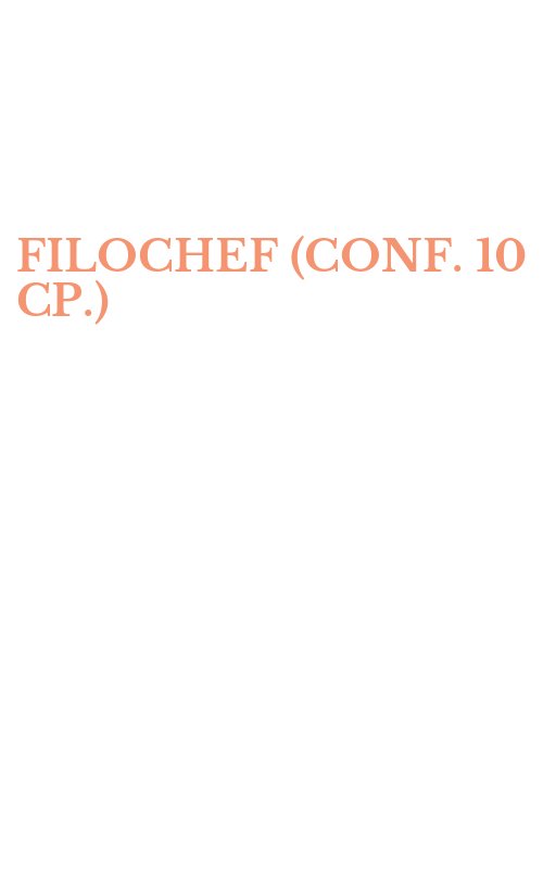 FILOCHEF (CONF. 10 CP.)