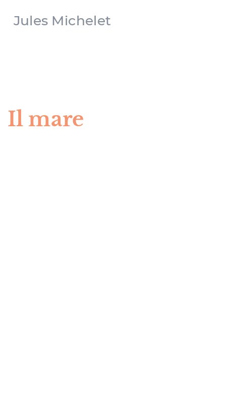 Il mare