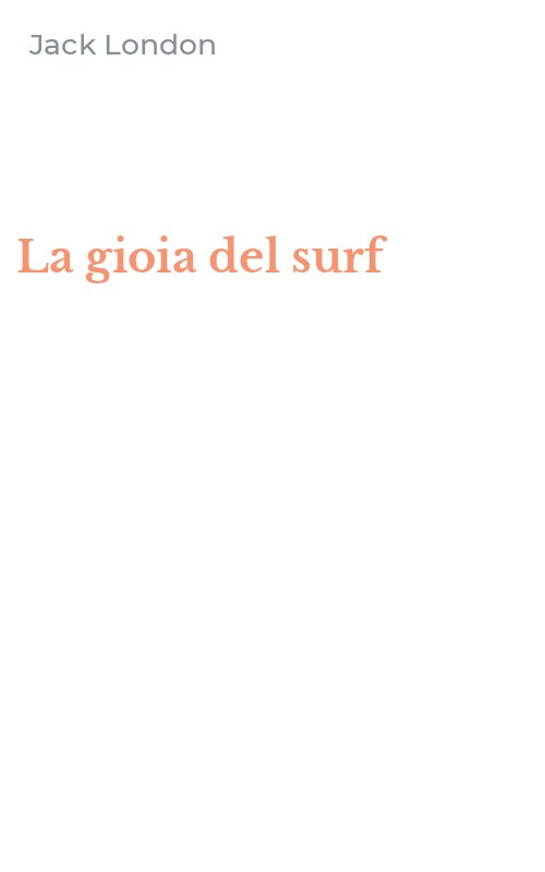 La gioia del surf