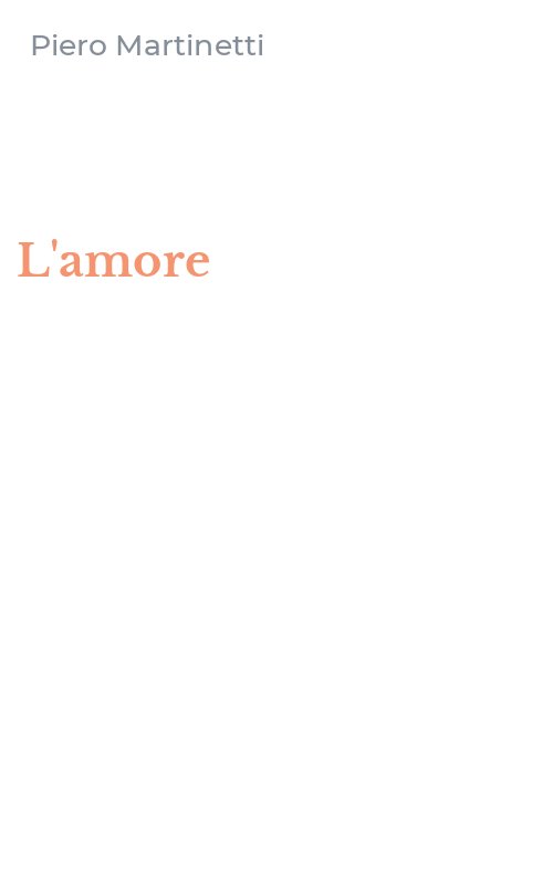 L'amore