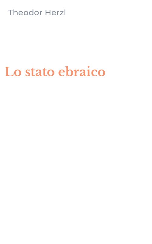 Lo stato ebraico