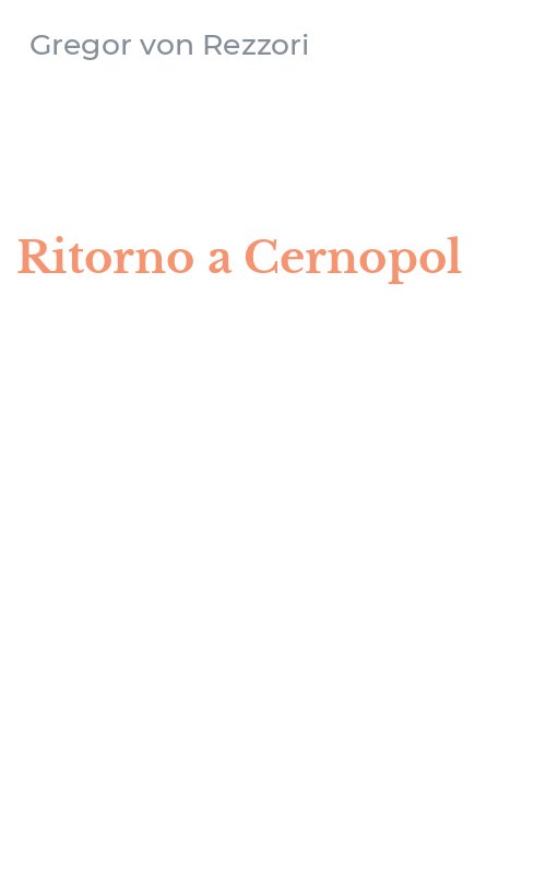 Ritorno a Cernopol