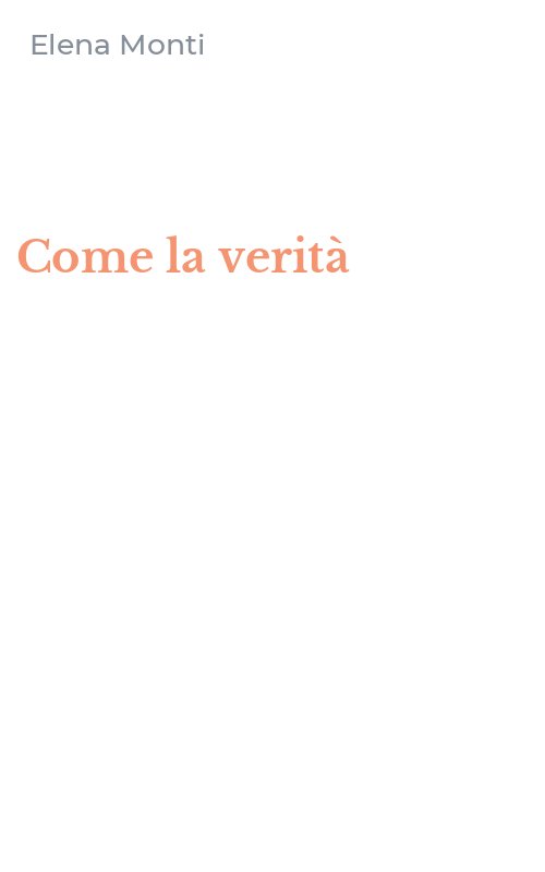 Come la verità