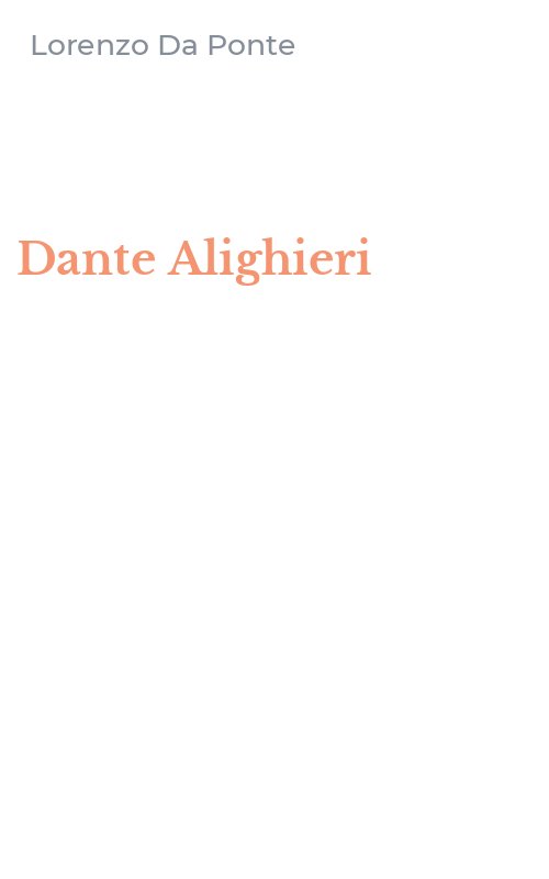 Dante Alighieri