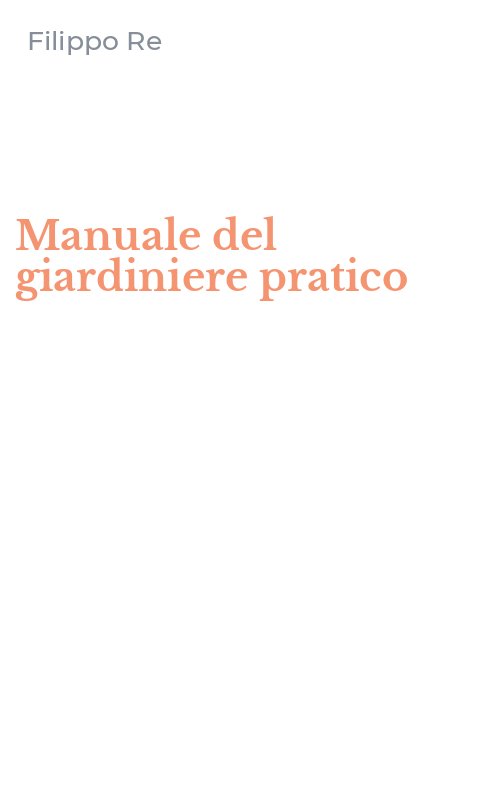 Manuale del giardiniere pratico