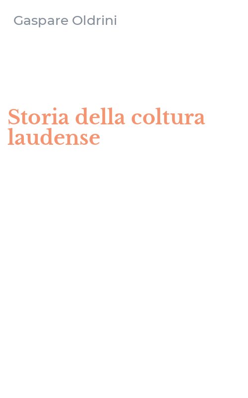 Storia della coltura laudense