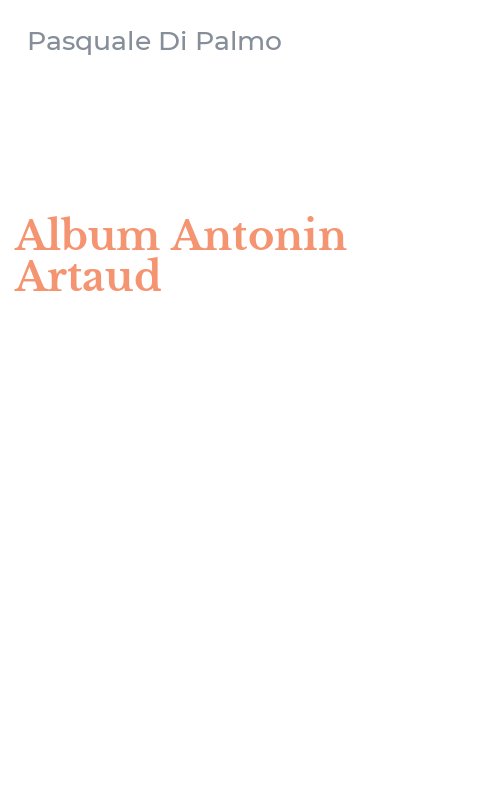 Album Antonin Artaud