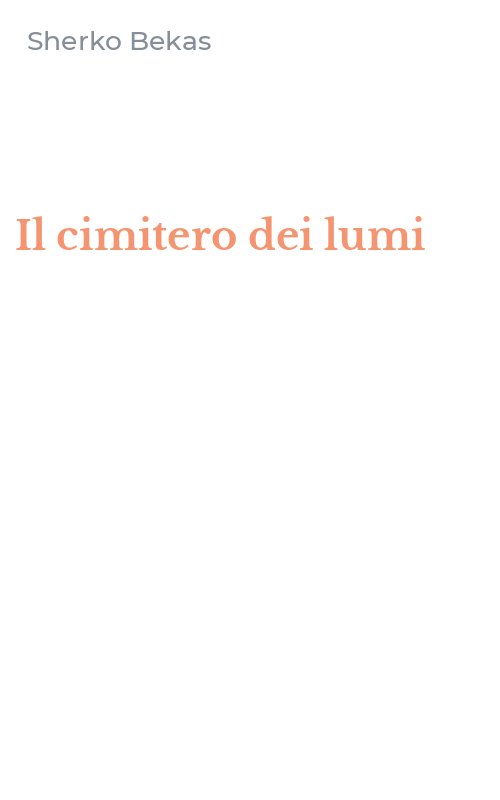 Il cimitero dei lumi