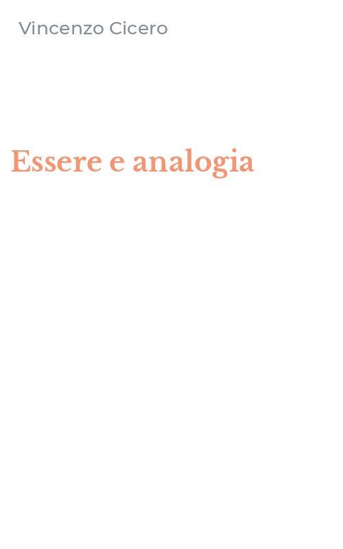 Essere e analogia