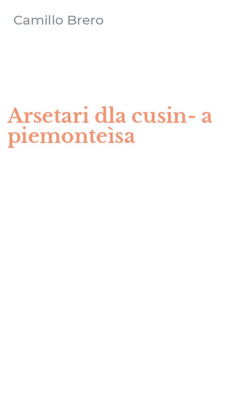 Arsetari dla cusin-a piemonteìsa