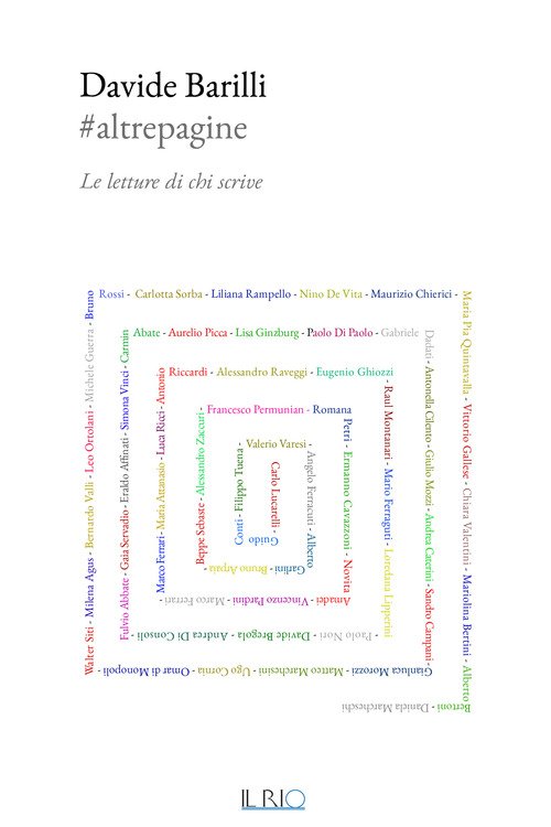 #altrepagine. Le letture di chi scrive