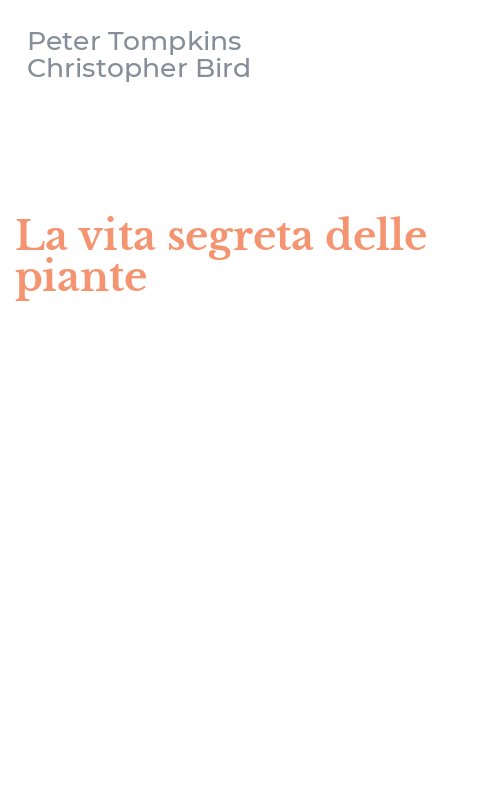 La vita segreta delle piante