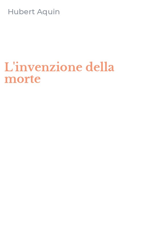 L'invenzione della morte