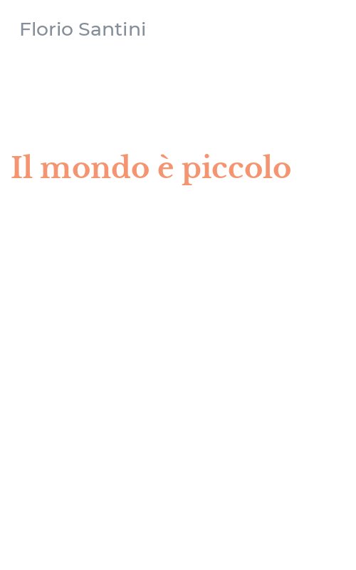 Il mondo è piccolo