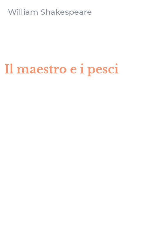Il maestro e i pesci