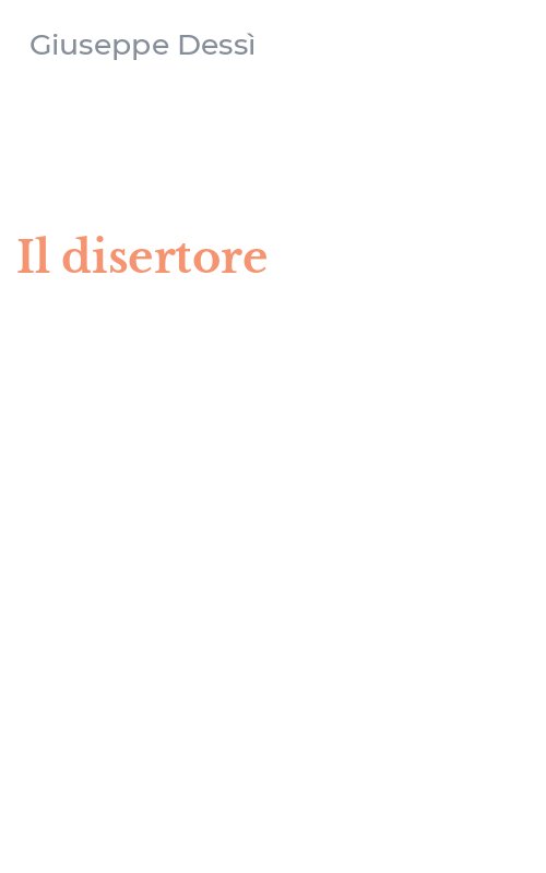 Il disertore