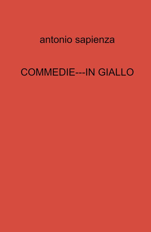 Commedie---in giallo